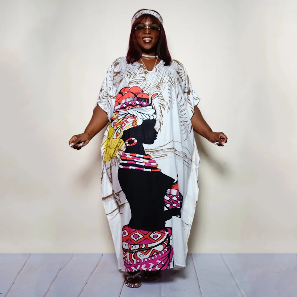 

Платье-макси с рукавом «летучая мышь»