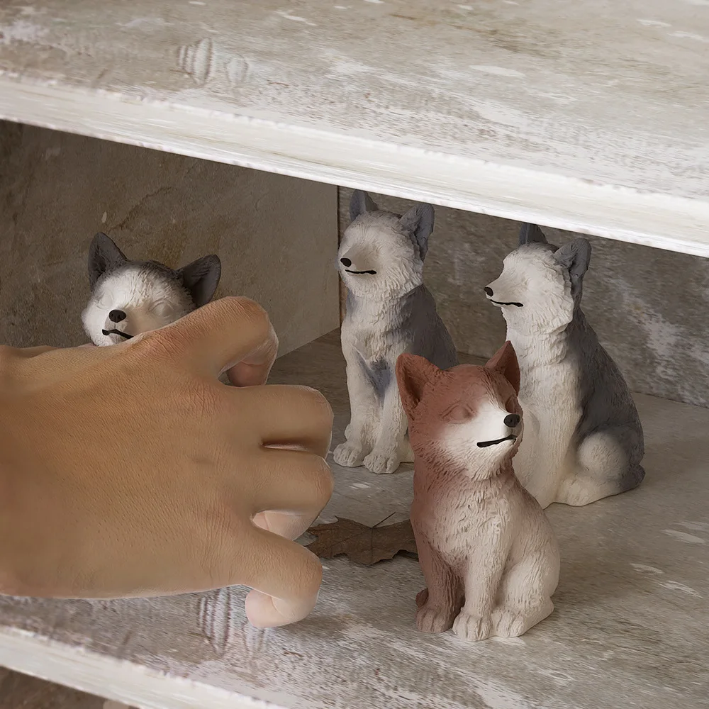 3d-свеча в виде лисы искусственная смола цемент искусственное мыло эпоксидная