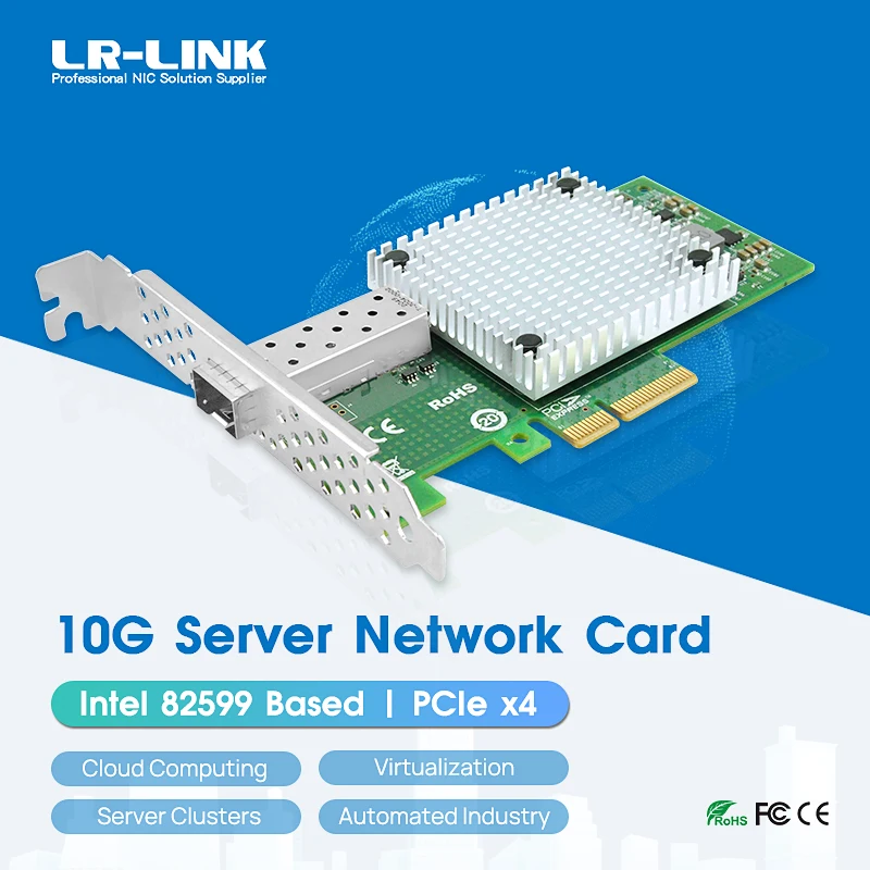 LR-LINK 1016PF-SFP + 10   ,  Ethernet PCI Express X4 -   NIC   Intel 82599