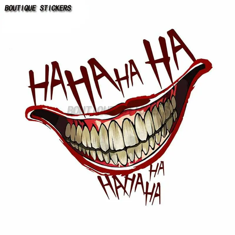

Creative clown HAHAHA automobile sticker automobile motorcycle notebook computer decoration accessories waterproof PVC decal