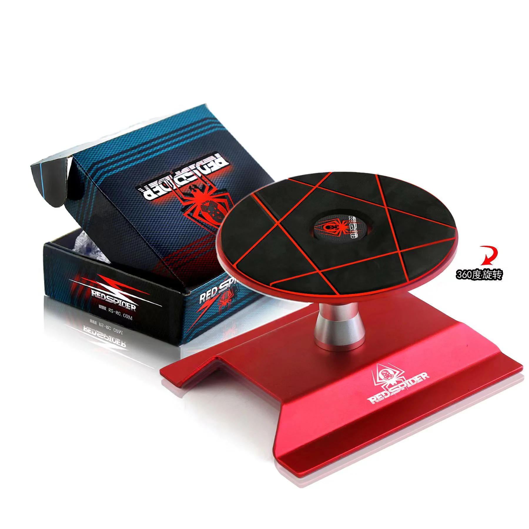 Металлическая ремонтная станция RS r116 красная