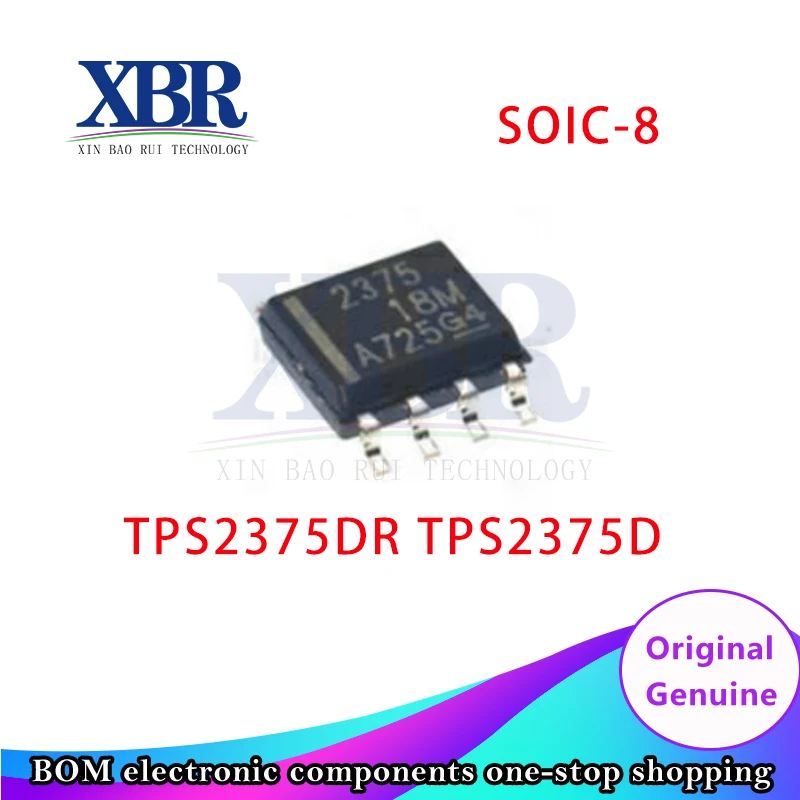 5PCS Ethernet TPS2375DR TPS2375D SOIC-8 New and Original IC