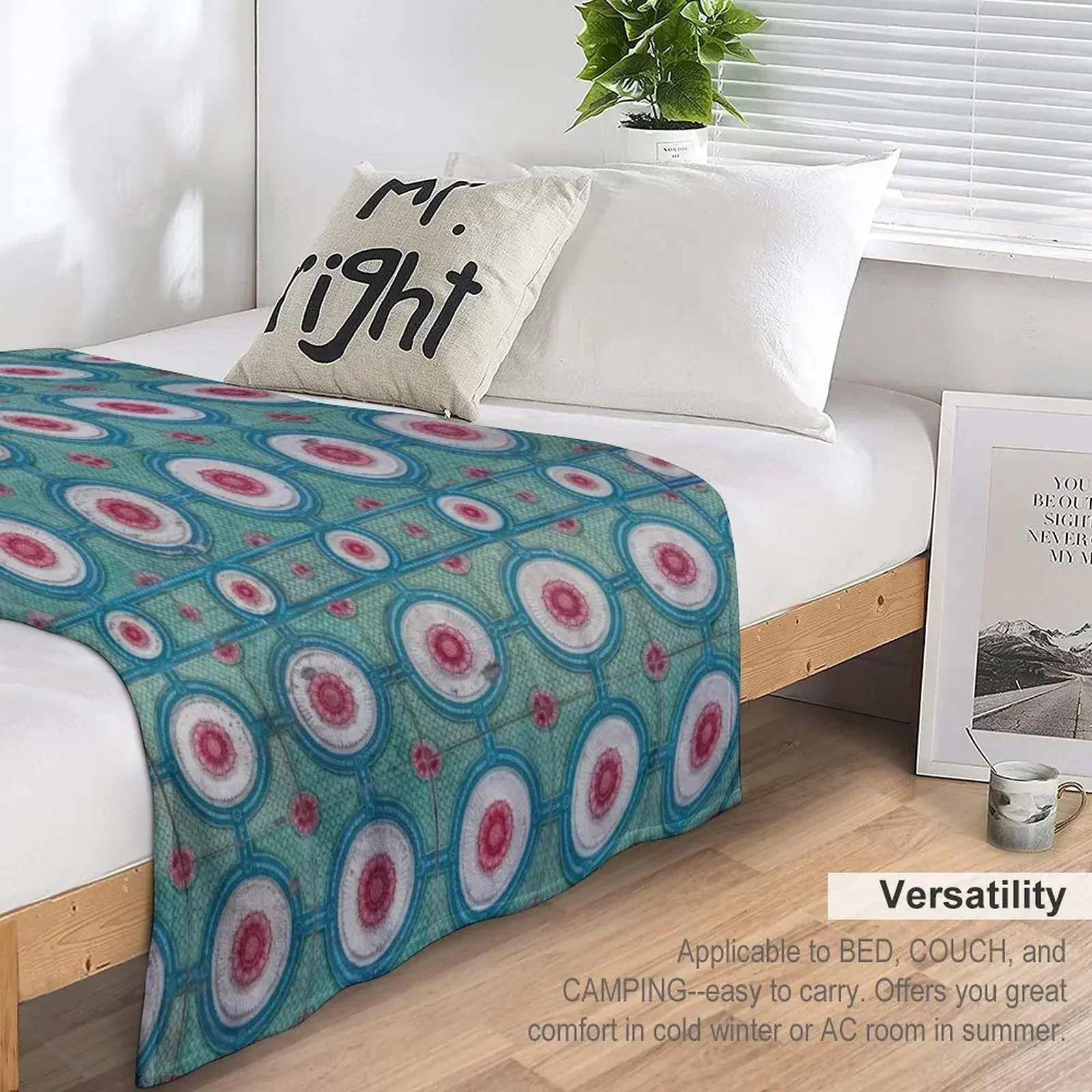 Традиционная напольная плитка nyuzunvi в Джордж Таун одеяло мягкие ворсовые одеяла