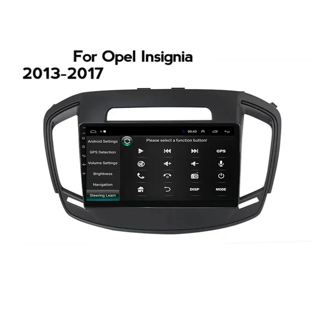 Android 13 2 din Стерео автораido для Opel Insignia 2014 2015 2016+ Автомобильная мультимедийная