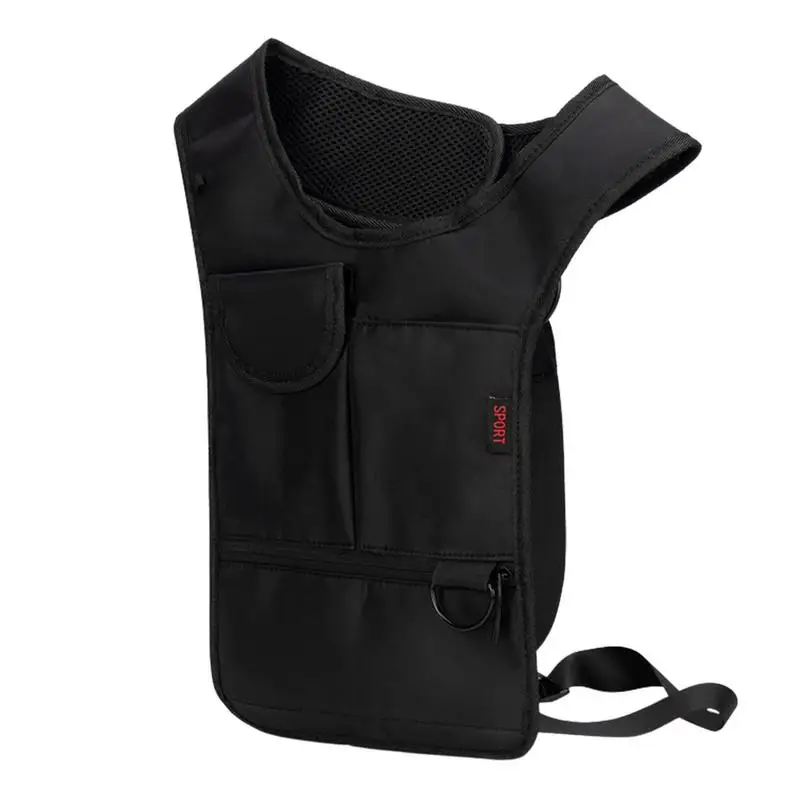 

Men Security Holster Strap Bags Hid-den Bag -Security Bag For Travel Work Hid-den Bag For Travel Work Armpit Portable Chest Pack