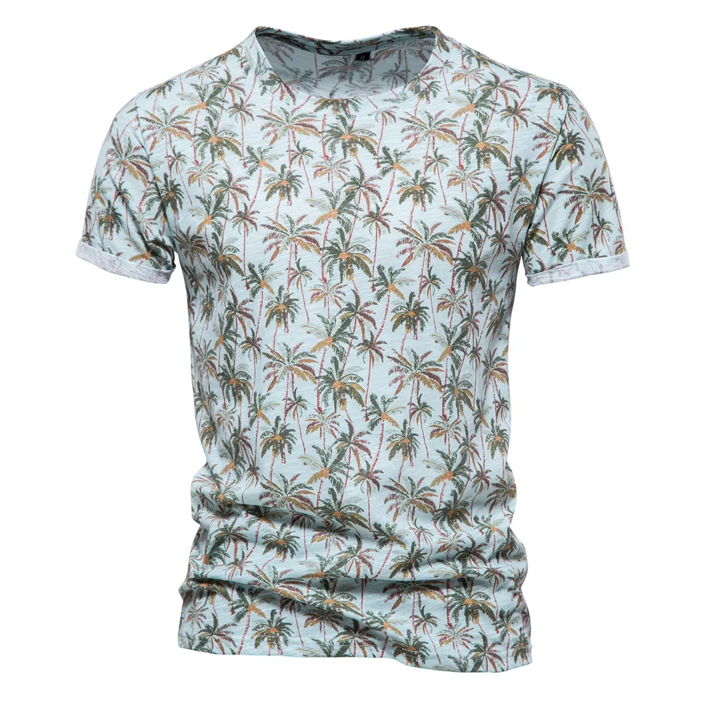 

New Cotton Color Casual Men's T-shirt