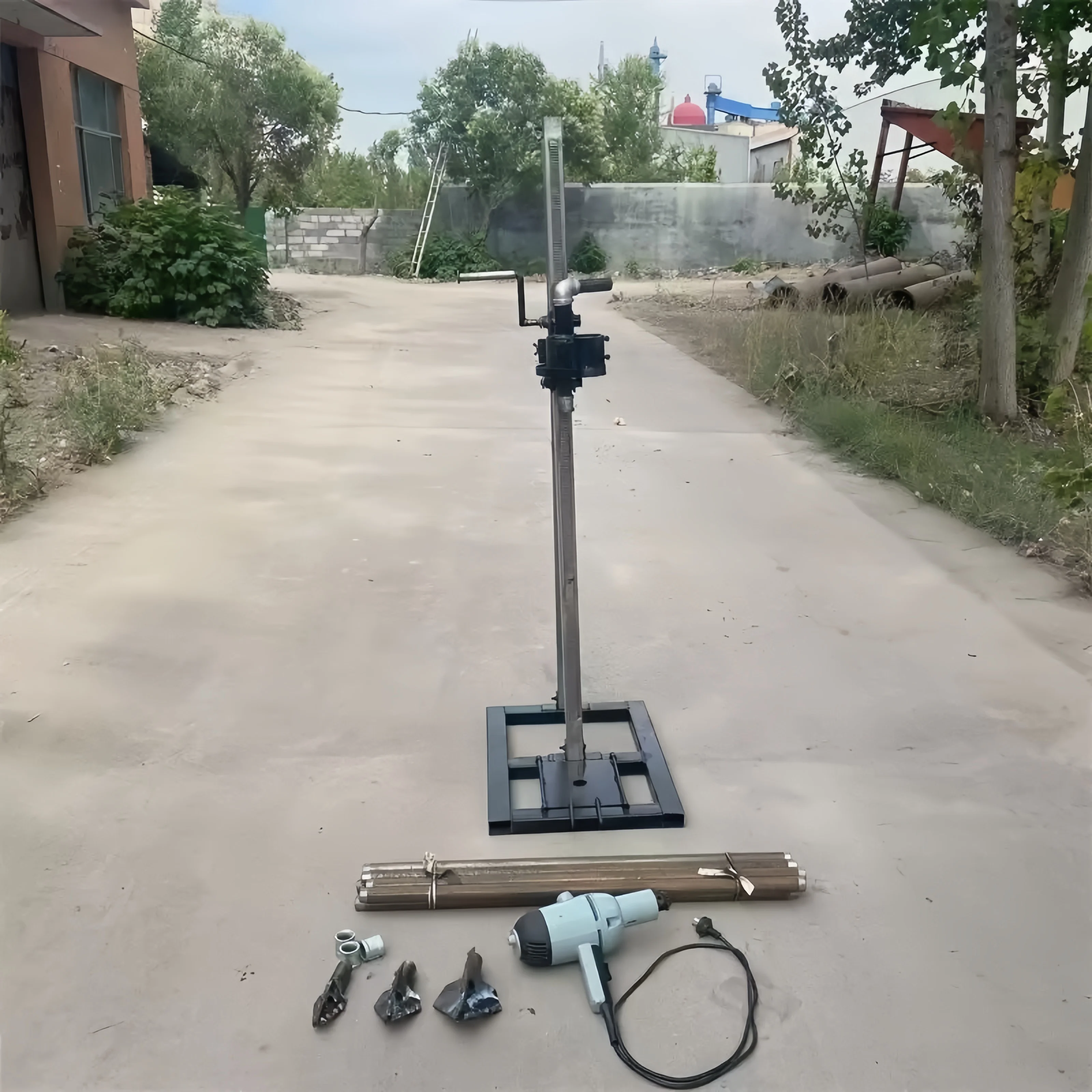 6-дюймовая 2 кВт небольшая буровая установка для водяных скважин мини-ручная воды