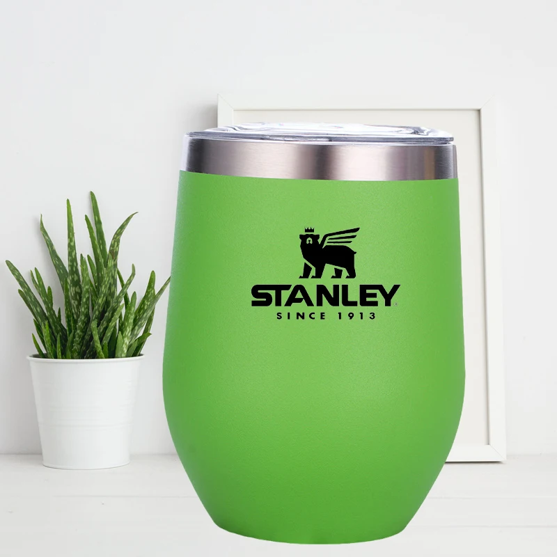 

Оригинальная вакуумная Изолированная термобутылка Stanley cupThermal 12 унций для кофе, кружка, кофейная чашка, термос с двойными стенками, бутылка д...