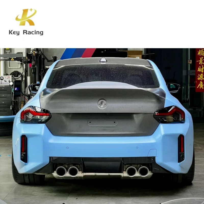 BMW G87 G42 M2 Задняя крышка багажника Высококачественная задняя из углеродного