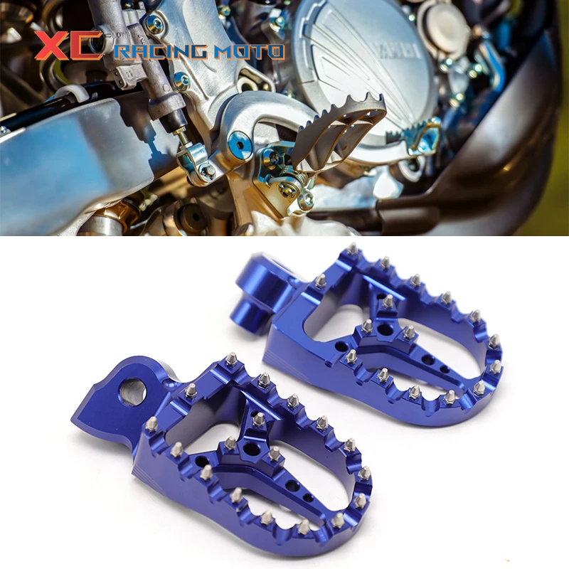 

Motorcycle CNC Footrest Pedals Foot Pegs For Yamaha YZ 65 85 125 250 250F 426F 450F 125X 250X WR 250F 400F 426F 450F 250R 250X