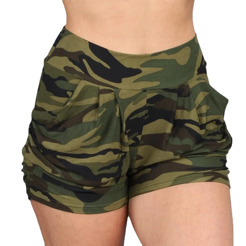 

European and American Women's Clothing New Fashion Pattern Personal Leisure Shorts