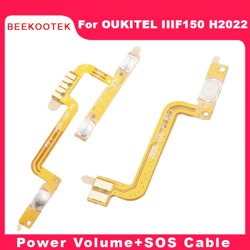 

IIIF150 H2022 Side Cable New Original Cellphone Power Volume Cable And SOS Button Cable Accessories For Oukitel IIIF150 H2022