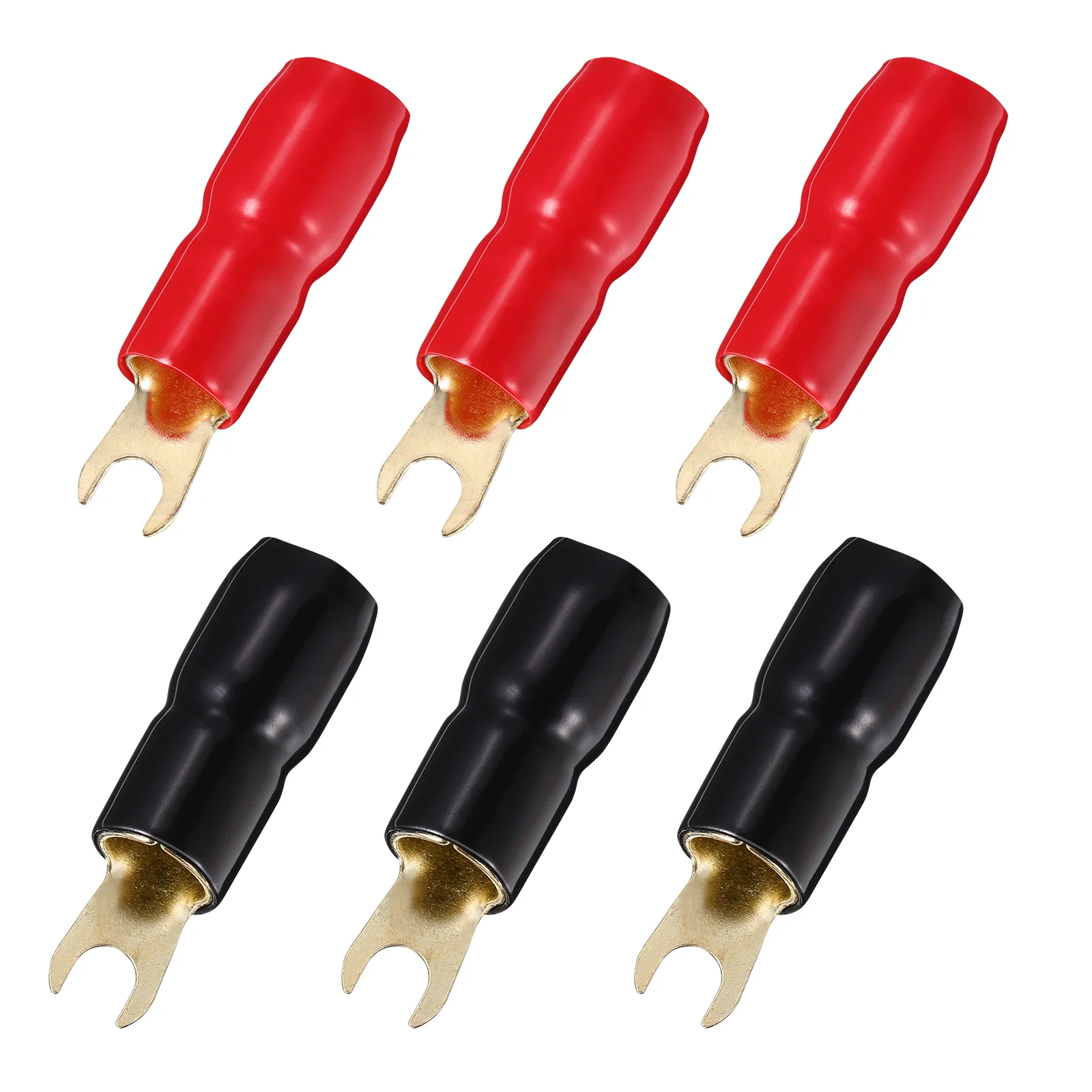 

Spade Adapter 4ga Terminal Wire Connectors 4ga Terminal Connectors Crimp Barrier Connector Curly Crimp Terminals