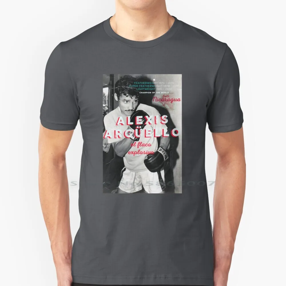 

Boxing & Boxers : The Explosive Thinman T Shirt 100% Cotton Boxing Boxers Explosive Thin Man Sports 70s 1970 History Nicaragua