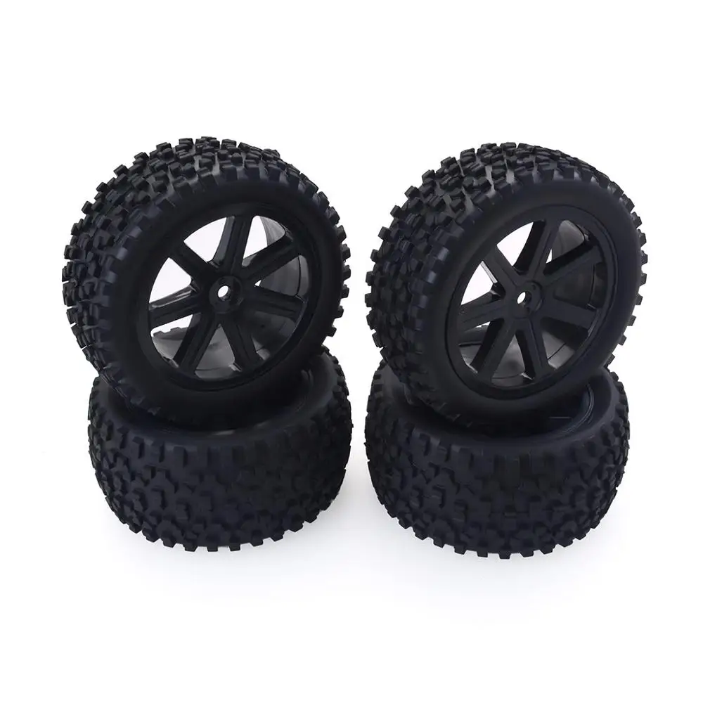 Rubber Tyres Plastic Wheels For Redcat Hsp Hpi Hobbyking Tra