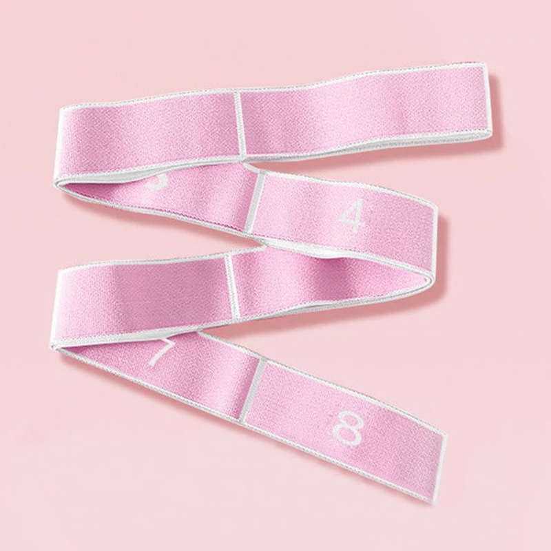 Ремень для упражнений вспомогательный ремень йоги с пронумерованной петлей