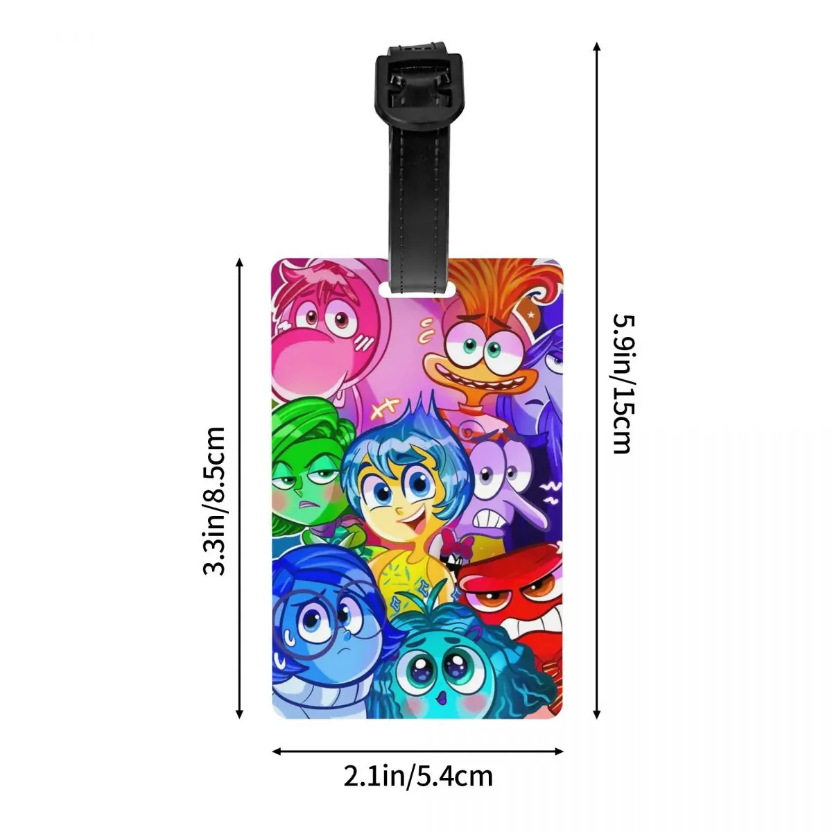 Ярлыки для багажа с внутренней отделкой мультяшный держатель ярлык женского