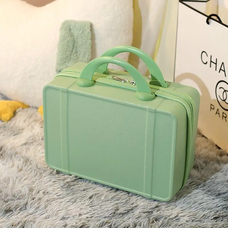 2022 New Retro 12-inch Mini Cartoon Makeup Suitcase