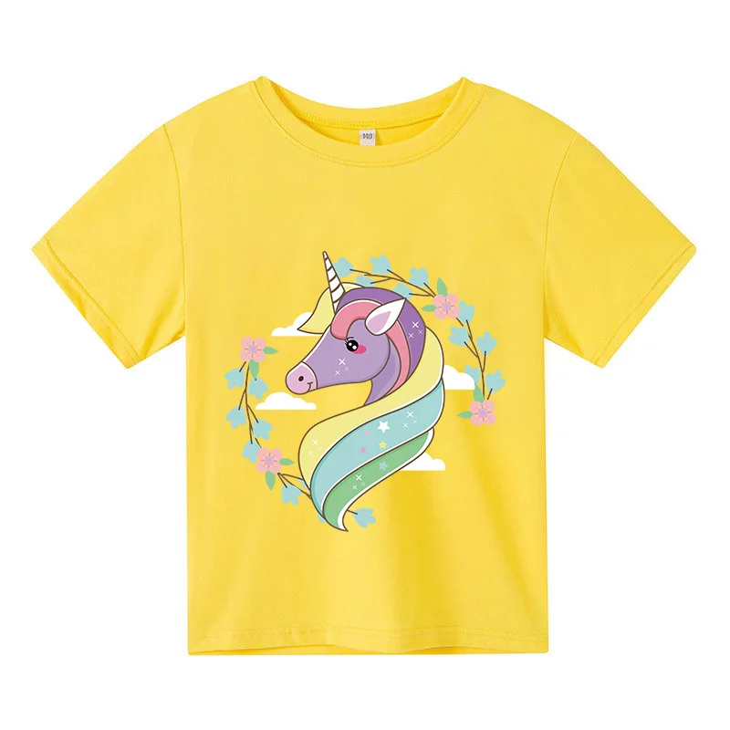 

Уличная Футболка с принтом для мальчиков и девочек, Милая футболка и шорты для девочек, костюм из двух предметов, футболка с мультяшным един...