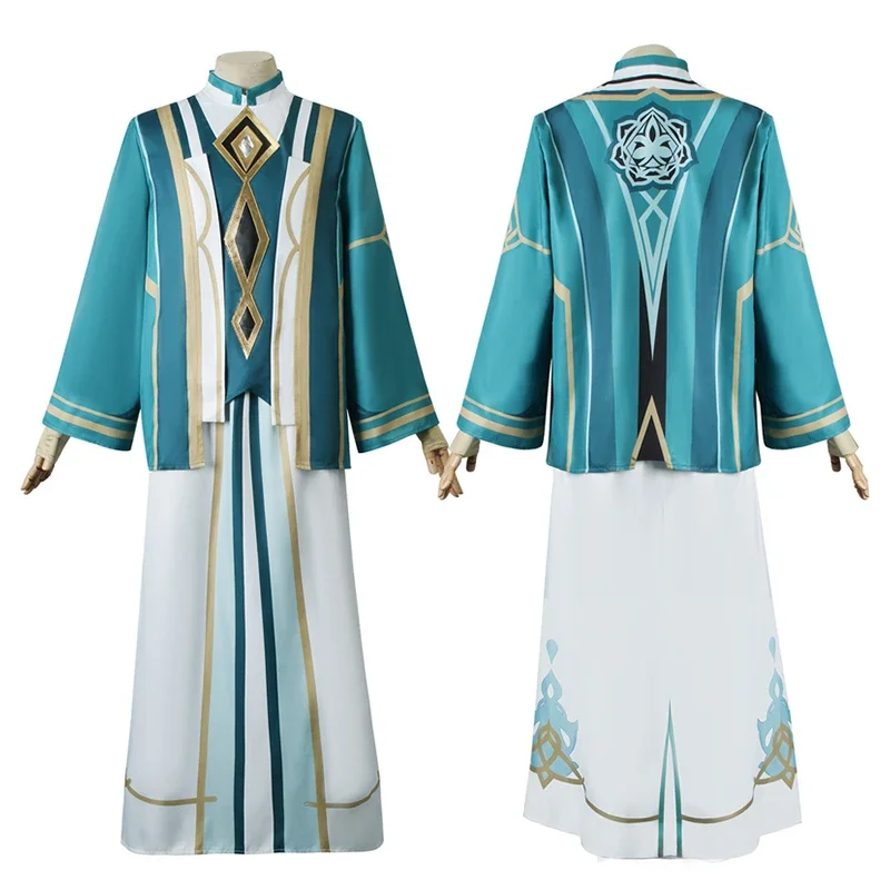 Костюм для косплея Genshin Sumeru Akademiya Униформа с шапкой костюм вечеринки Шесть