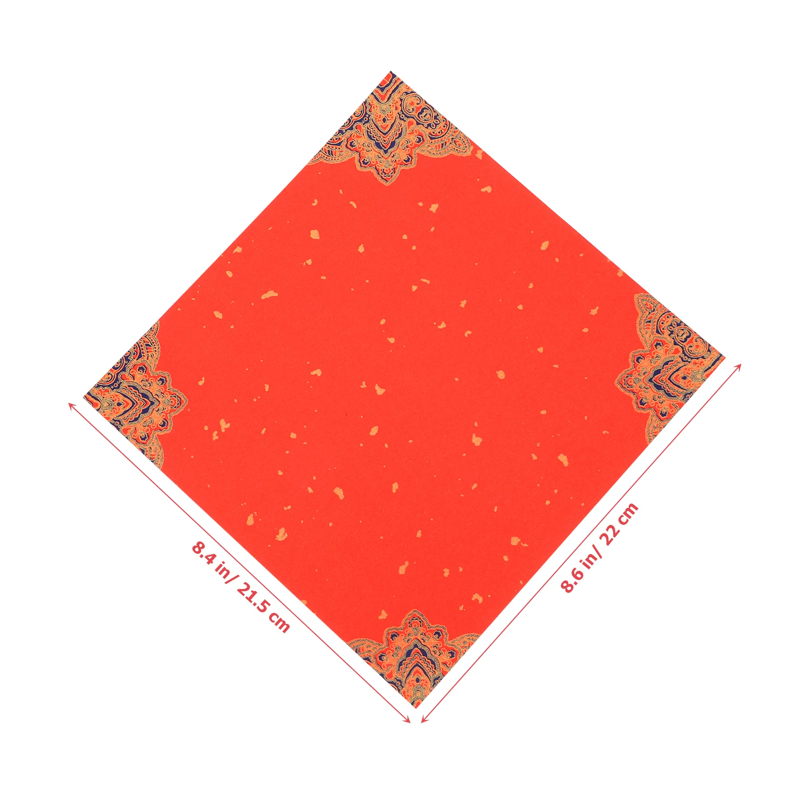 20 шт. Doufang рисовая бумага каллиграфия красная весенняя фестивальная наклейка