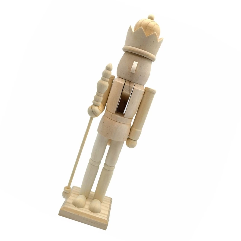 Рождественские деревянные щелкунчики чтобы раскрасить себя поделки пустая