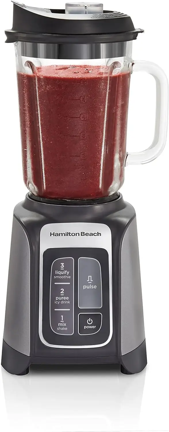 

Professional-Performance Blender for Shakes and Smoothies, Puree and Ice Crush, 48oz BPA-Free Glass Jar, 1680 Watts, Stainless S
