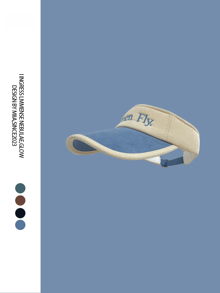 Корейская шапка с вышитыми буквами Sle для занятий спортом на свежем воздухе