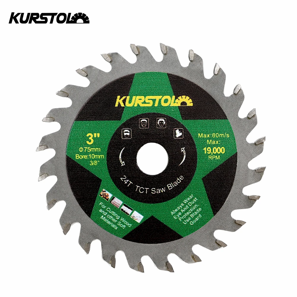 

KURSTOL диски циркулярной пилы 75 мм