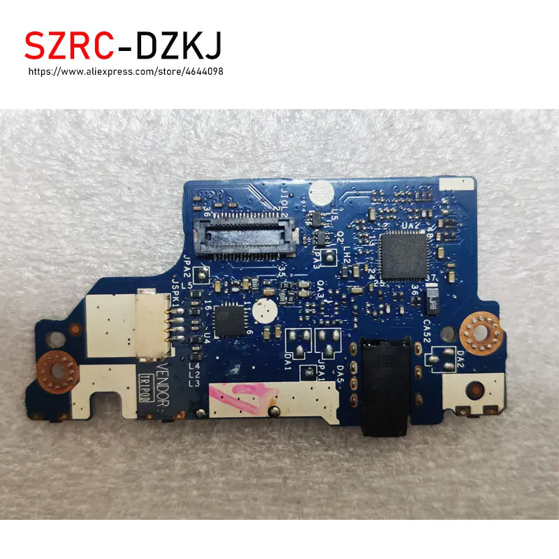

Original for DELL XPS12 9Q23 laptop Switch audio board QAZA0 LS-8824P 07RFHW 7RFHW Left/Right Speaker set Free shipping