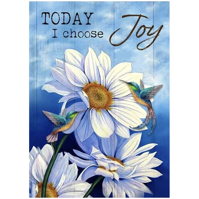 

Full Square Diamond Painting Hummingbird DIY 5D Diamond Mosaic Animal Full Round Diamond Embroidery Cross Stitch Flowers Decor