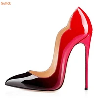 women mixed colors pointed toe pumps sexy super high heels thin heels shoes shallow office dress spring autumn shoes