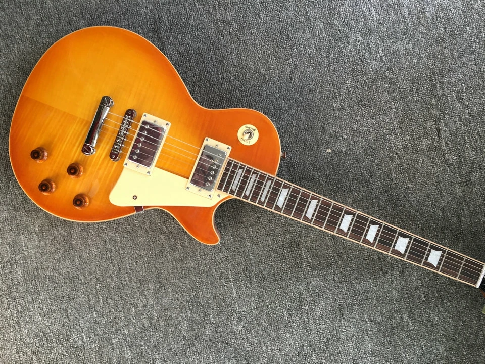 

ЭЛЕКТРИЧЕСКАЯ ГИТАРА LP Classic, комбинация звукоснимателя humbacker, профессиональный уровень переплета Лада, звуковая панель, Бесплатная доставка на дом