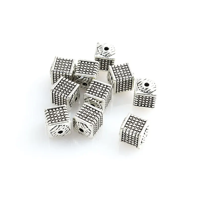 10 шт. посеребренные бусины для изготовления ювелирных изделий