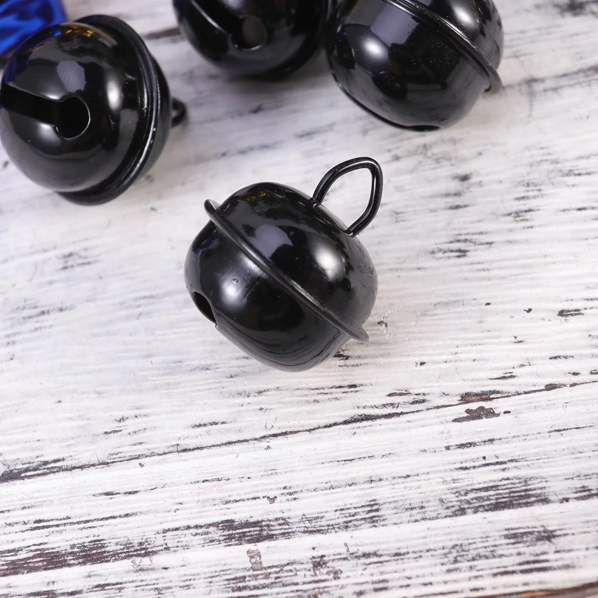 50 шт. рождественские колокольчики украшения мини-металлические сани для