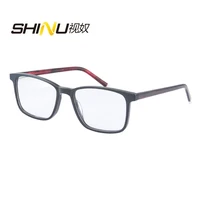 reading glasses for men multifocal prescription blue light photochromic glasses farsightedness acetate sqaure eyeglasses frame
