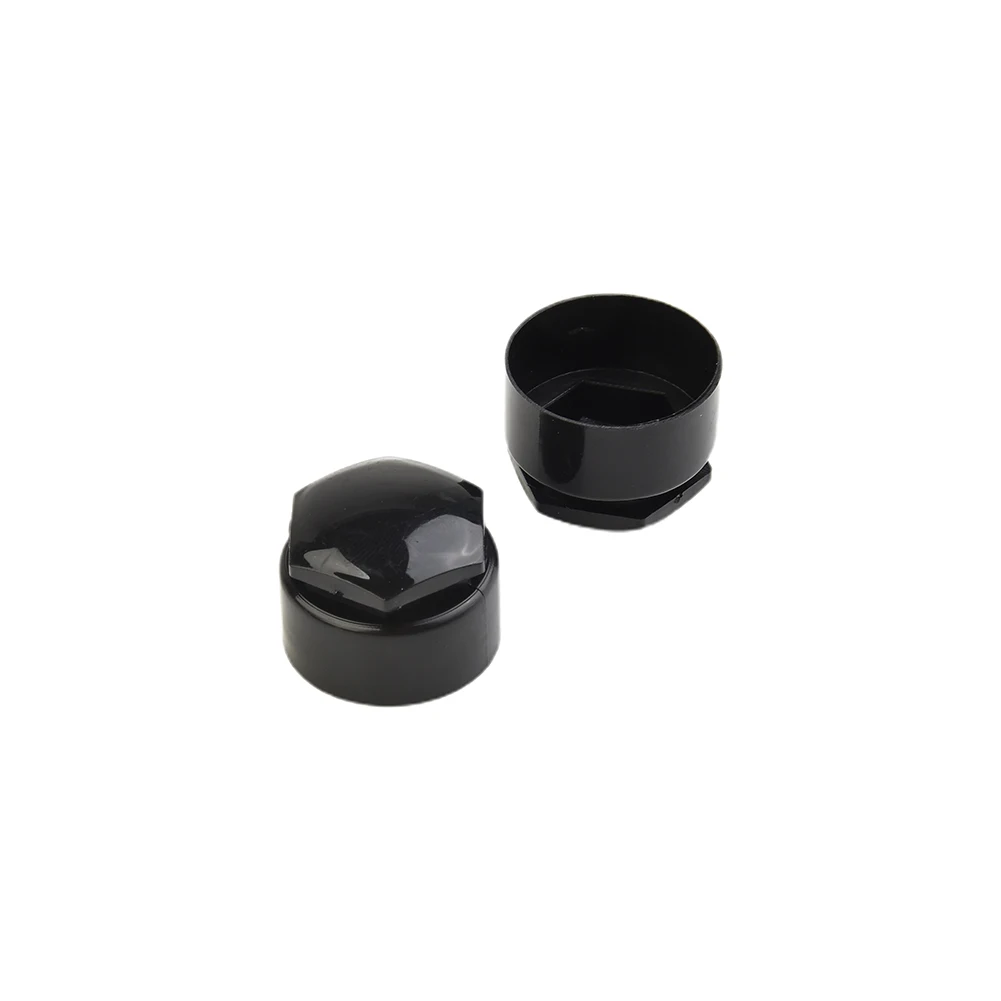 

24pcs 17MM Black Wheel Nut Bolt Trims Studs Cover Cap For Opel BMW Bens Locking Cap Removal Tool Car Tyre Wheel Hub Nut Covers