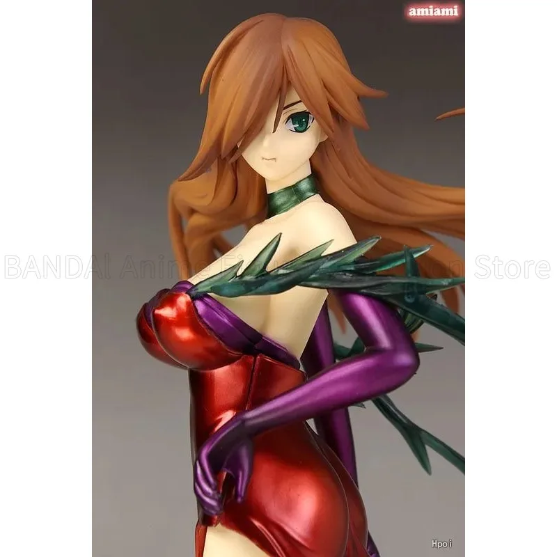 Фото В наличии Оригинальная модель MegaHouse Excellent Model CORE Queen's Blade Rebellion P-4 Nyx Flame Master Анимационные фигурки Подарки на день рождения №2