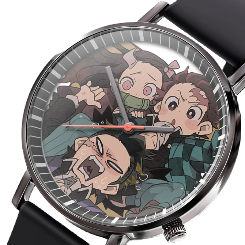 

Anime Peripheral Ghost Slayer Watch 2022 New Style Zuipei Inosuke Casual Fashion Watch All-match Boys Watch Quartz Watch