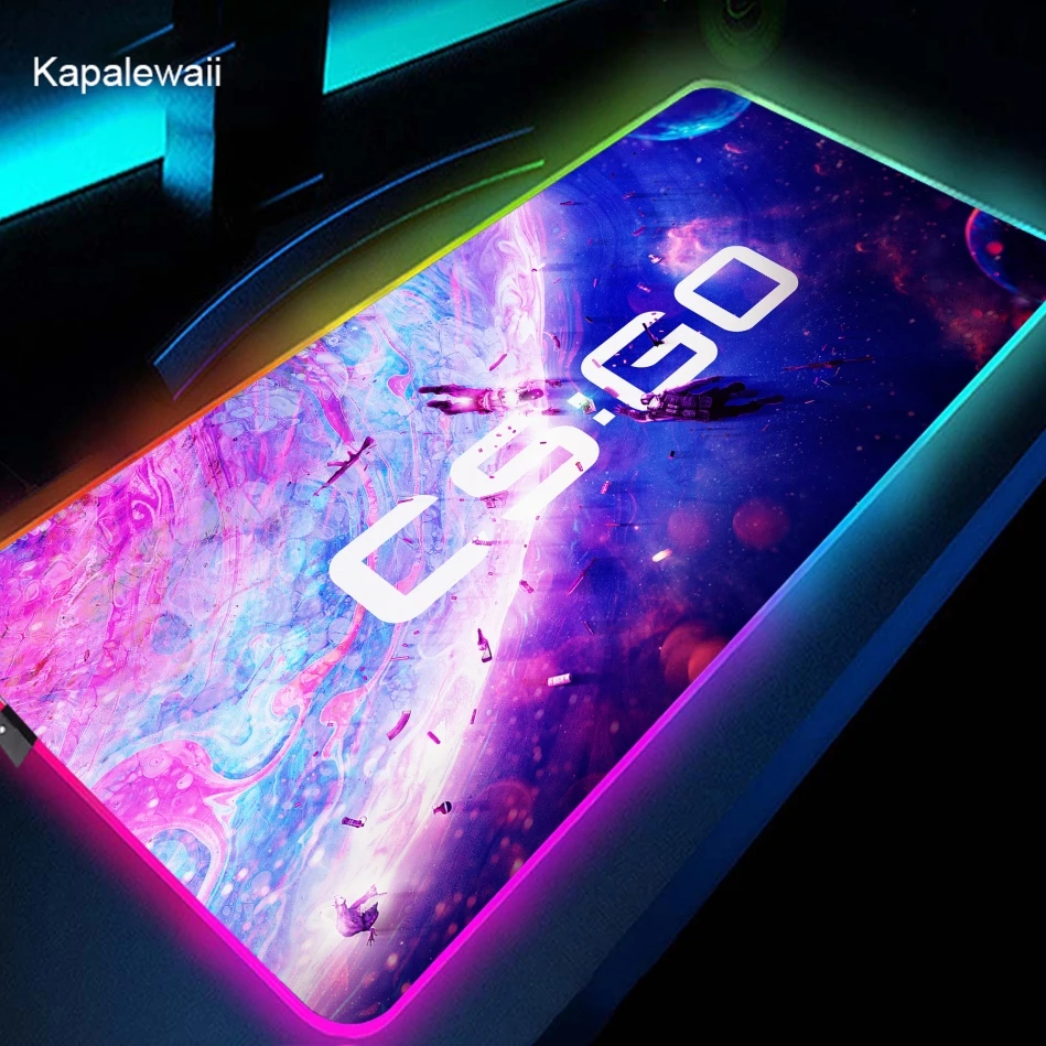 

900x400mm RGB LED Gaming Mouse Pad Large Gamer Big Mouse Mat Computer Gaming Locking Edge MousePad Keyboard Desk Mice Pad