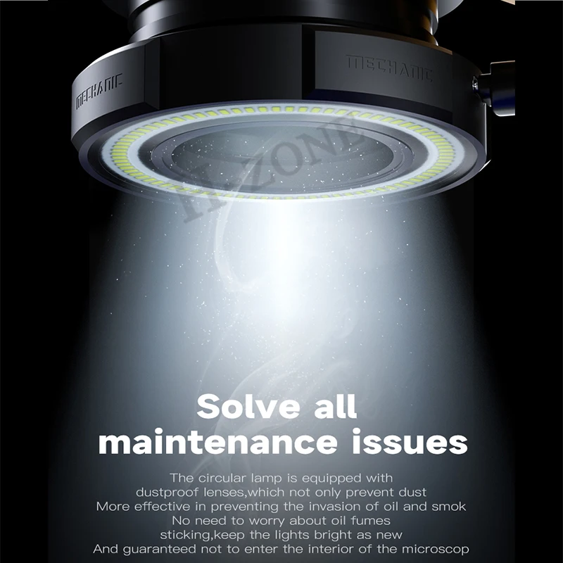 Оригинальная кольцевая лампа для микроскопа Mechanic LS3 7 Вт светодиодный