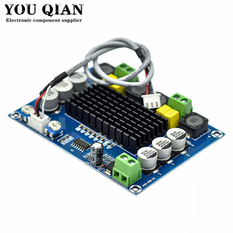 Копия TPA3116D2 двухканальная стерео цифровая плата усилителя мощности высокой мощности 2*120 Вт XH-M543