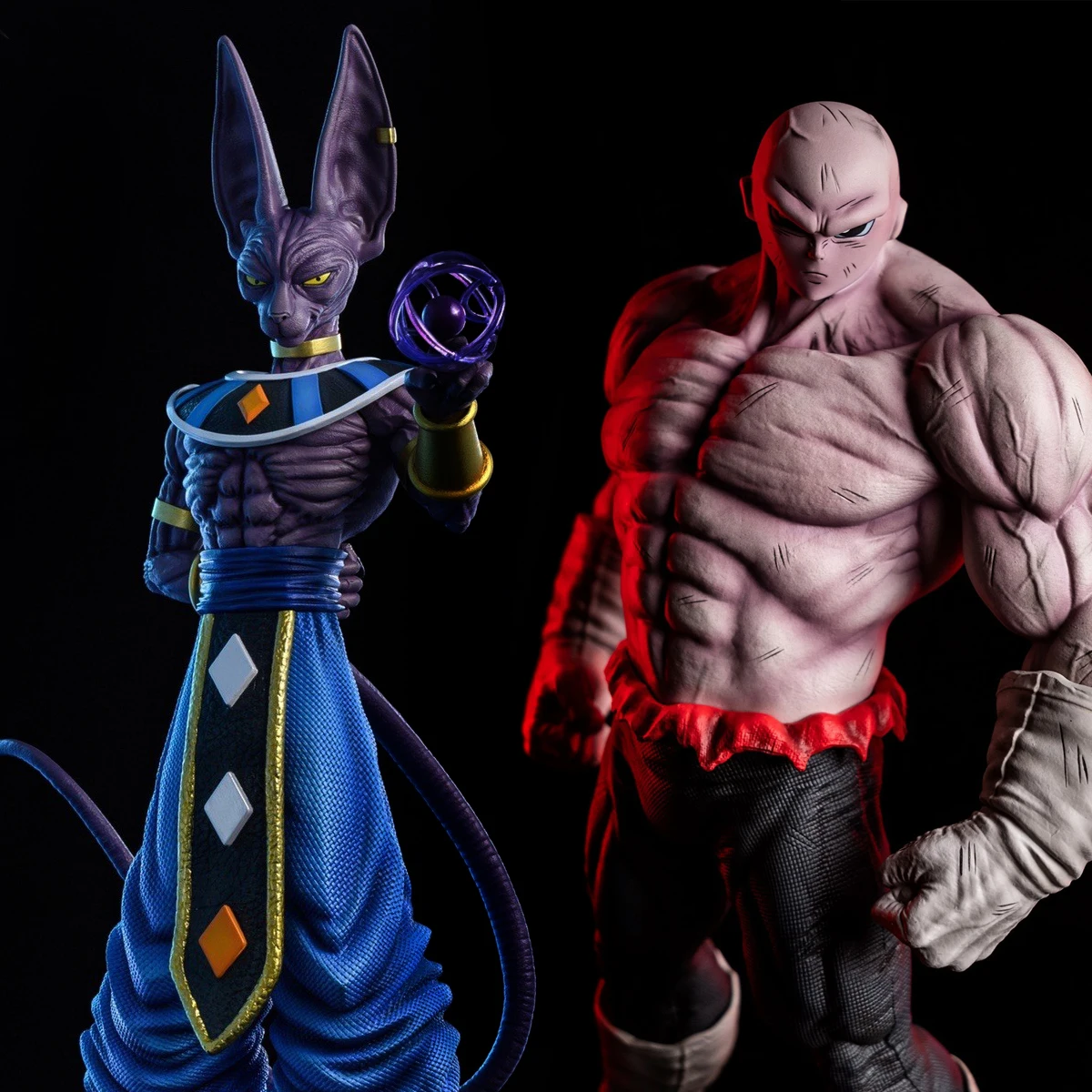 

Dragon Ball Anime Figure Beerus Gods Of Destruction Jiren Pride Troopers Statue Model