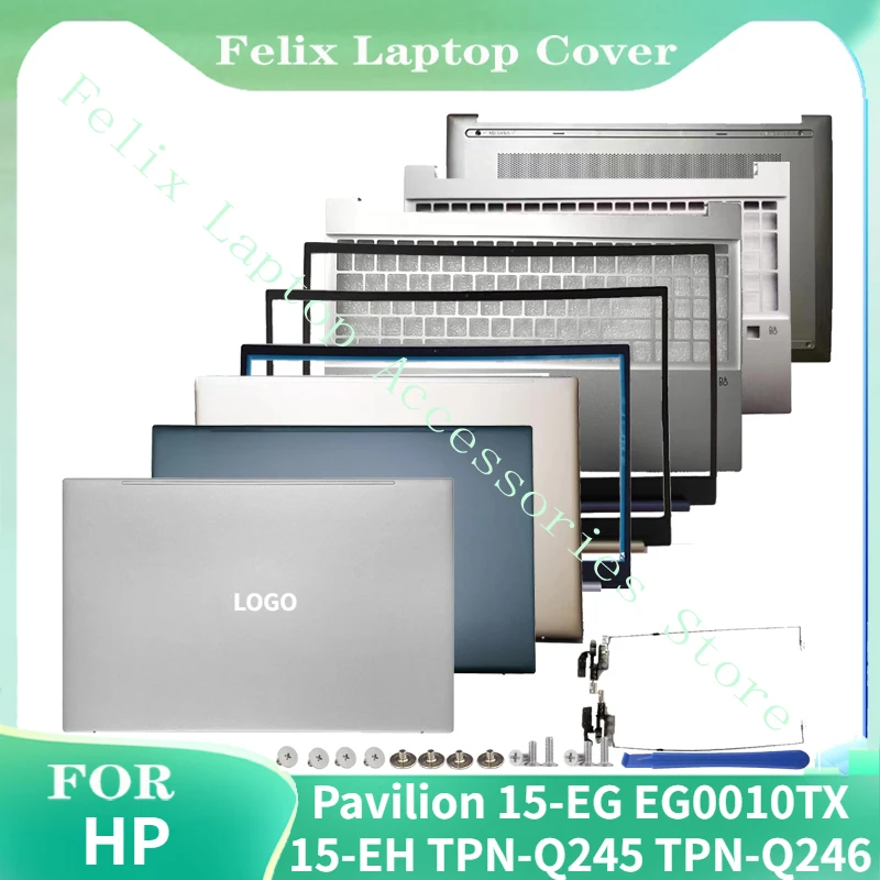 

For The New HP Pavilion 15-EG EG0010TX 15-EH TPN-Q245 TPN-Q246 LCD Back Cover/Front Bezel/Palm Rest Keyboard/Back Cover/Hinge