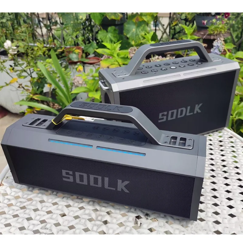 Портативный сабвуфер Sodlk S520, 150 Вт, глубокие басы, Bluetooth-динамик, EQ, беспроводной сабвуфер в реальном времени, монитор/звукозаписывающее оборудование, аудио