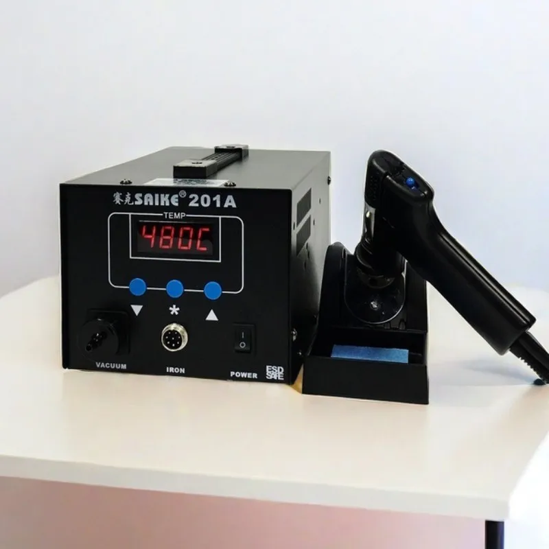 Saike 201A электрический паяльник с цифровым дисплеем автоматический паяльный
