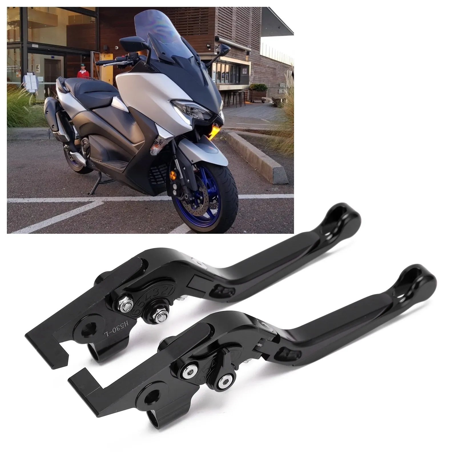 Регулируемый рычаг тормозной муфты мотоцикла с ЧПУ Замена алюминиевого сплава