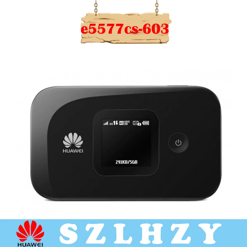 

Unlocked Huawei E5577 4G LTE Cat4 E5577Cs-603 Free 2PCS Antennas Mobile Hotspot Wireless Router Wifi Pocket Mifi Dongle PK E5573