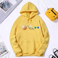 solar system planets mens hoodie long sleeve fashion sweatshirts casual leisure pullovers hip hop autumn tops harajuku clothing
