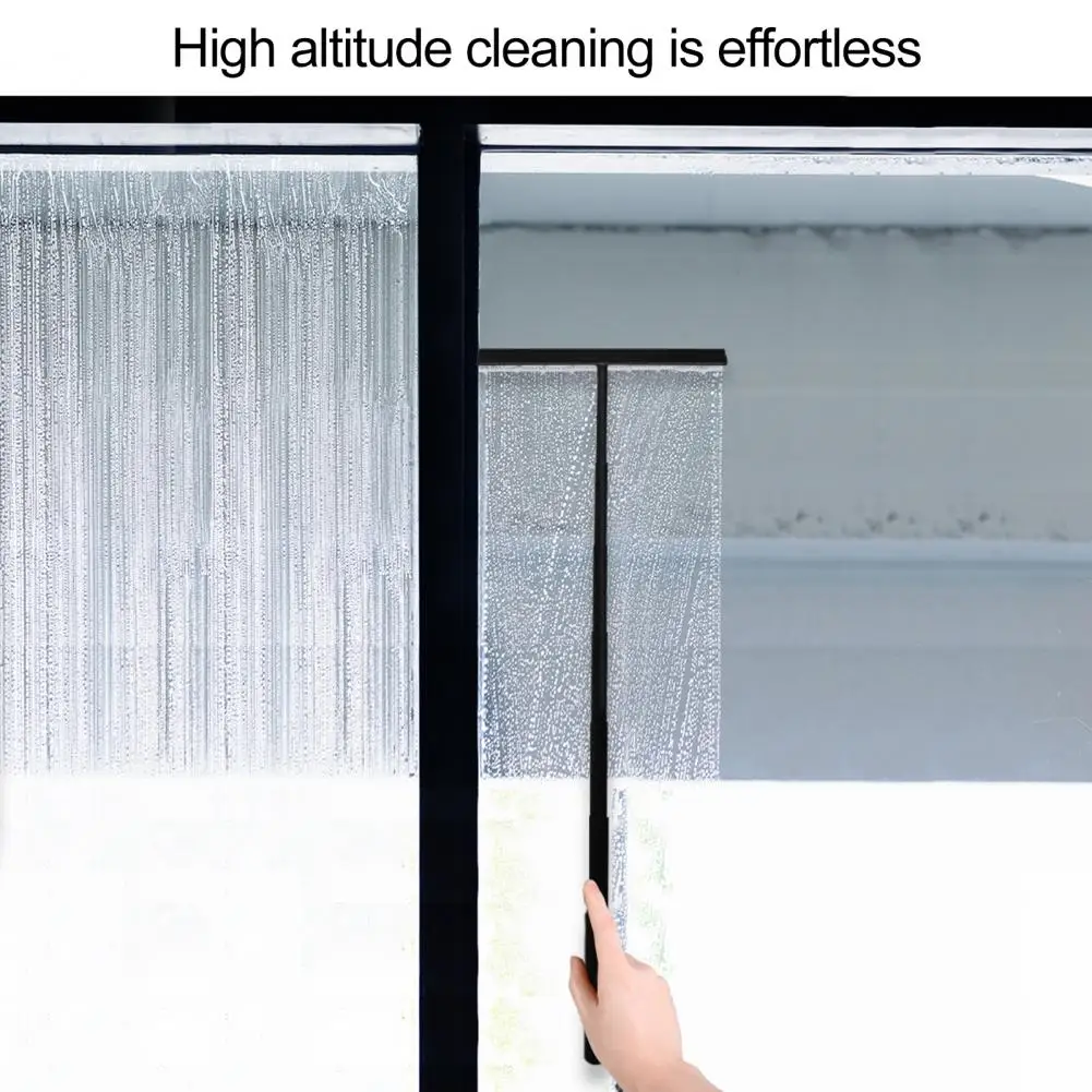 Раздвижной скребок для душа нескользящий держатель с длинной ручкой Силиконовый